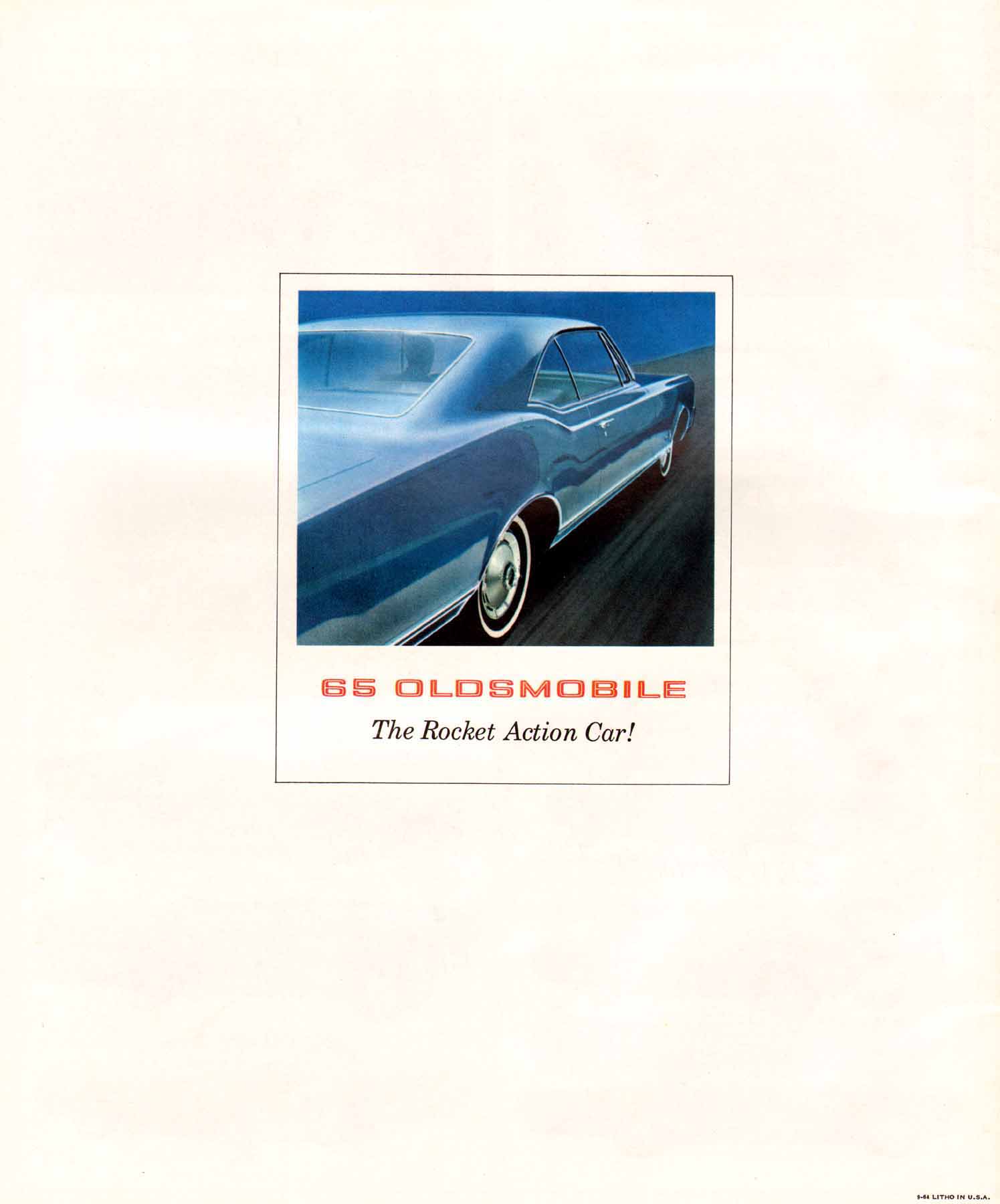 1965 Oldsmobile Motor Cars Prestige Brochure Page 14